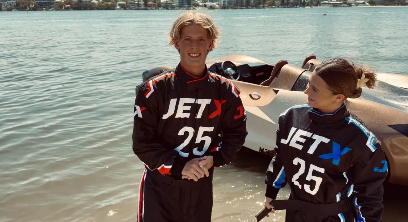 Jet X pilot on the water 5